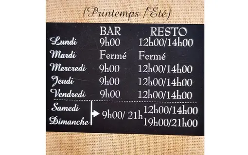 Le bar &agrave; Jules