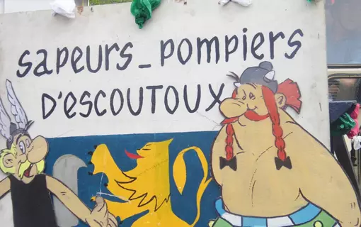 D&eacute;fil&eacute; des Pompiers &agrave; la Saint-Georges